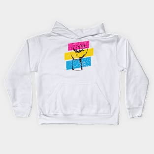 Fight for LGBTQ Rights // Protest Fist Pansexual Pride Flag Kids Hoodie